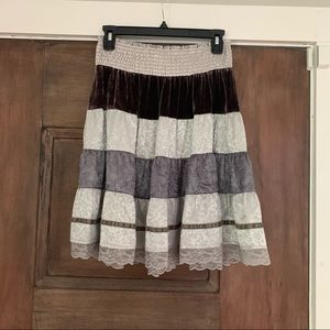 Free People Mixed Media skirt